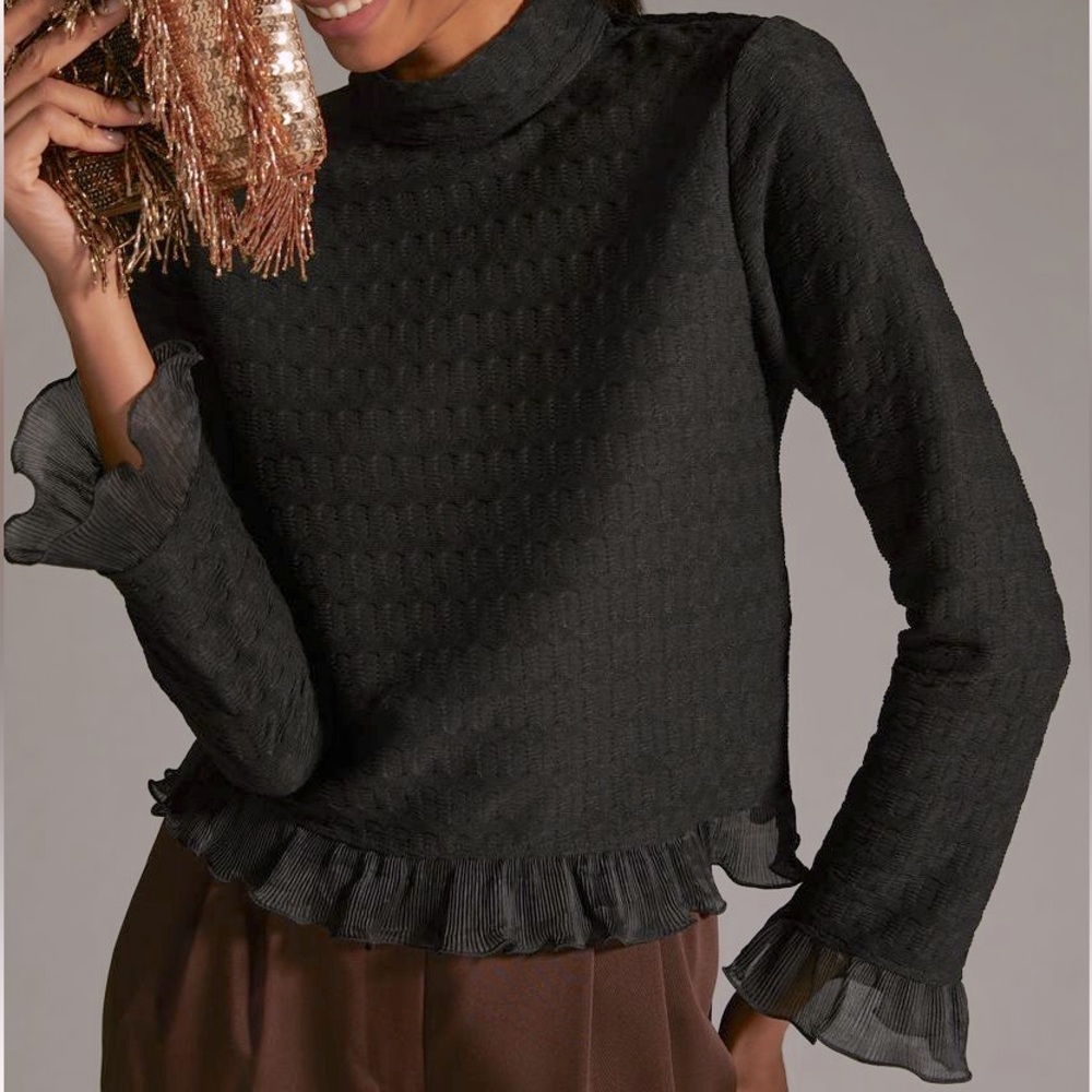 NWT Ruffled top